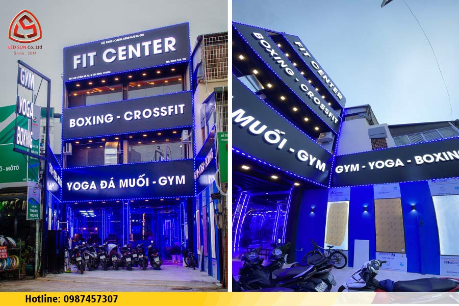 khai trương fit center lê văn sỹ