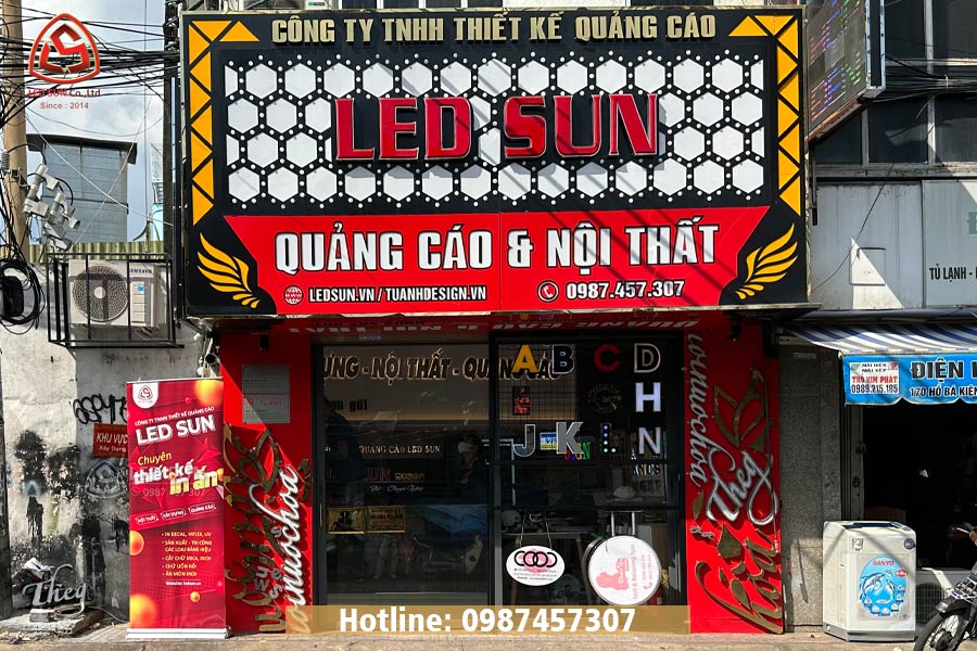 Công ty thiết kế quảng cáo Led Sun