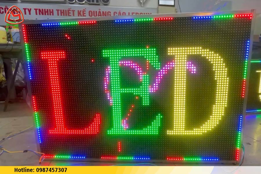 thi công bảng hiệu led giá rẻ